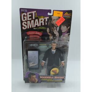 Vintage Get Smart MAXWELL SMART Limited Edition Action Figure 1998 NOS